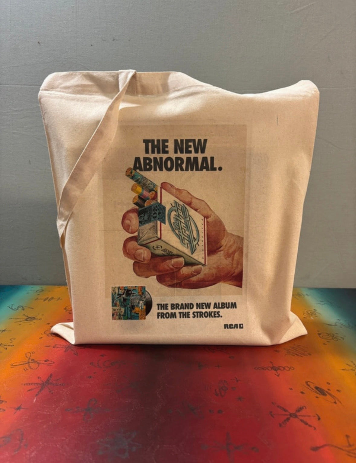 THE STROKES - CRAYONS - Symbios Design Tote Bag