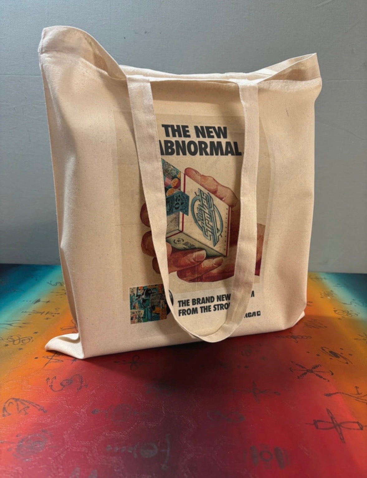 THE STROKES - CRAYONS - Symbios Design Tote Bag