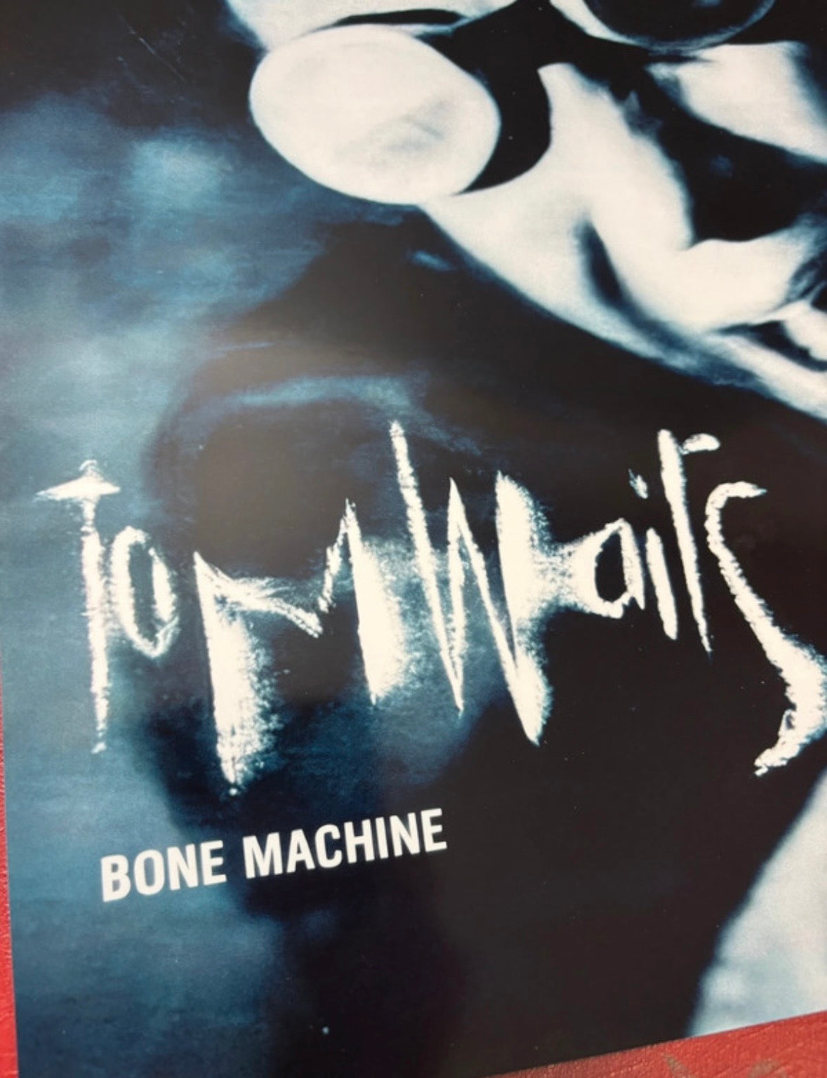 TOM WAITS - BONE MACHINE - Symbios Design Rare Glossy Poster Print