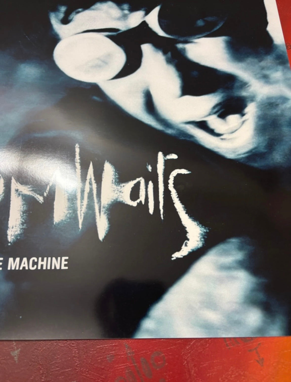 TOM WAITS - BONE MACHINE - Symbios Design Rare Glossy Poster Print