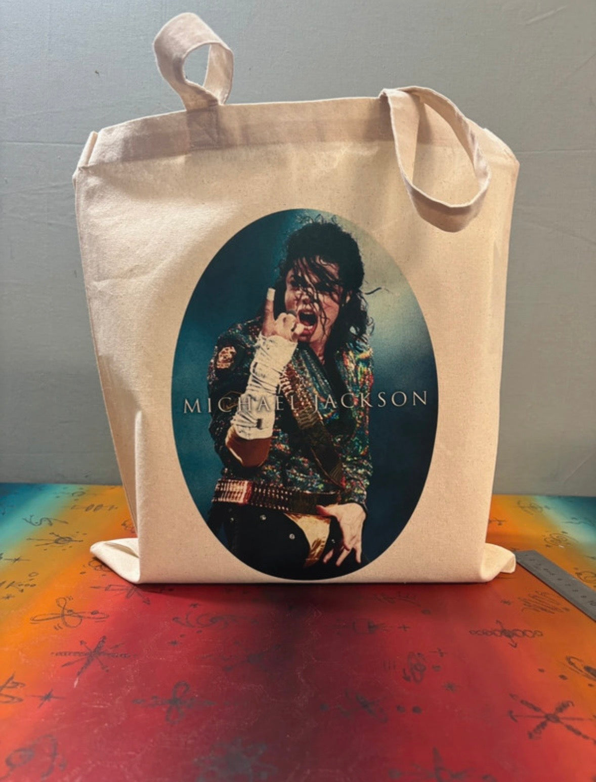 MICHAEL JACKSON - Symbios Design Tote Bag