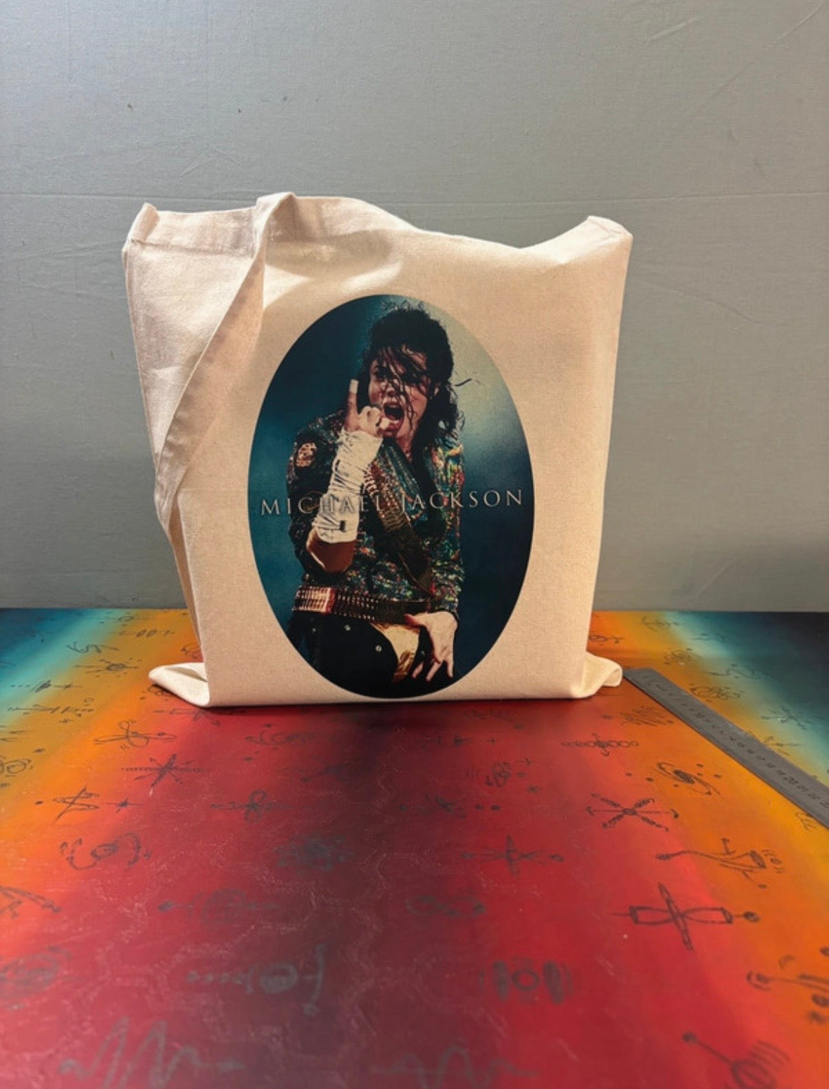 MICHAEL JACKSON - Symbios Design Tote Bag