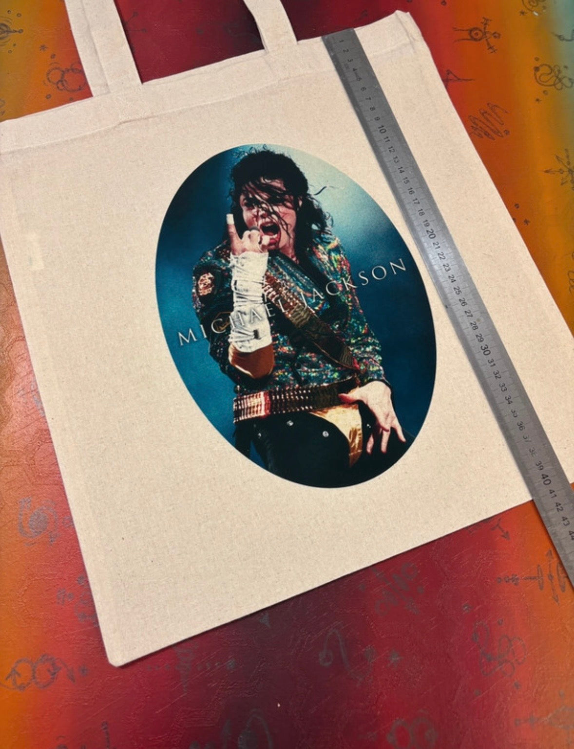 MICHAEL JACKSON - Symbios Design Tote Bag