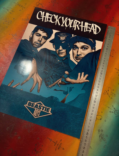 BEASTIE BOYS - CHECK YOUR HEAD - Symbios Design Rare Glossy Poster Print