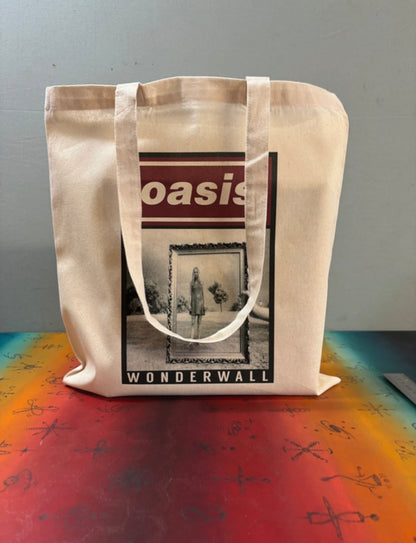OASIS - WONDERWALL - Symbios Design Tote Bag