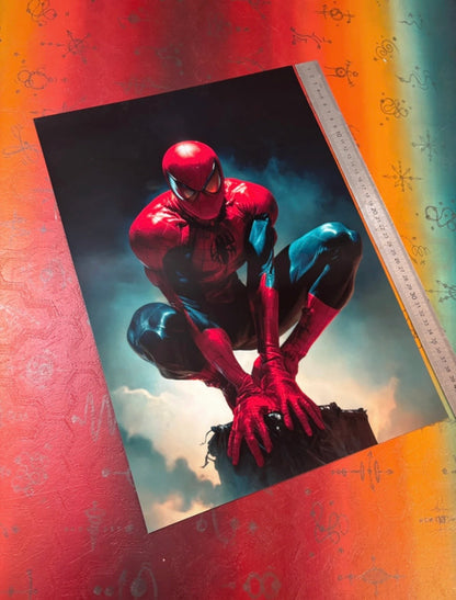 SPIDERMAN - Symbios Design Rare Glossy Poster Print