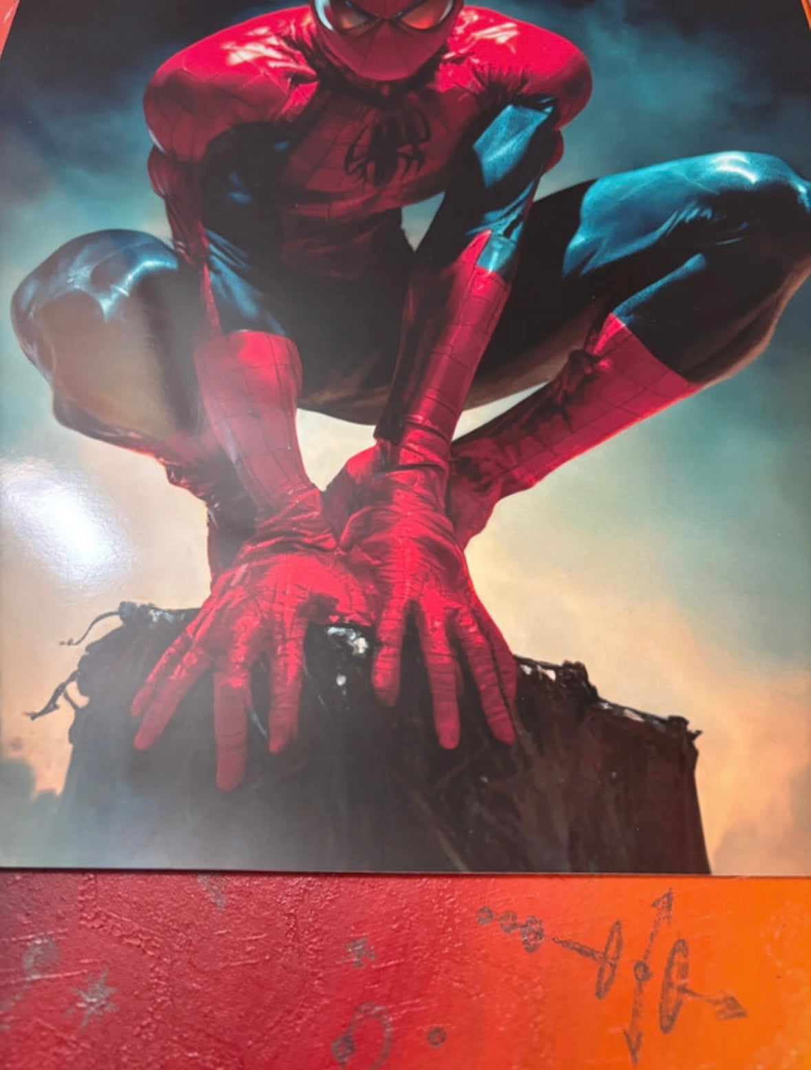 SPIDERMAN - Symbios Design Rare Glossy Poster Print