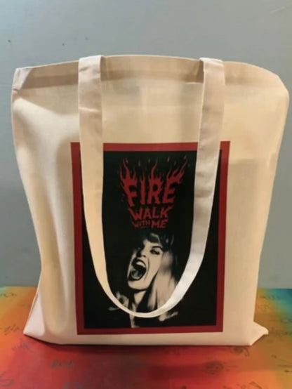 TWIN PEAKS - LAURA PALMER - Symbios Design Tote Bag