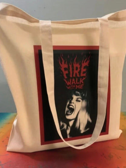 TWIN PEAKS - LAURA PALMER - Symbios Design Tote Bag