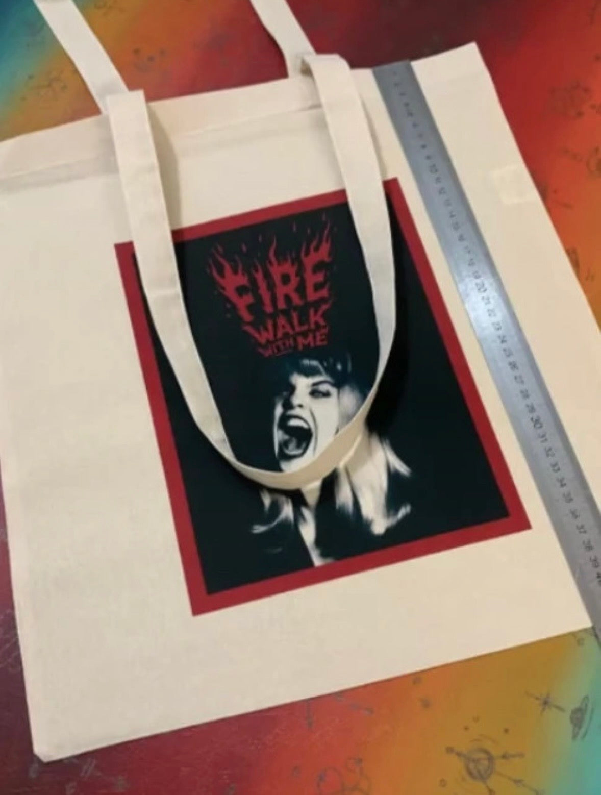 TWIN PEAKS - LAURA PALMER - Symbios Design Tote Bag