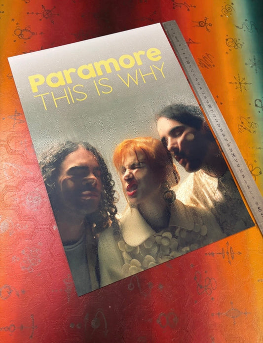 PARAMORE - THIS IS WHY  - Symbios Design Rare Glossy Poster Print