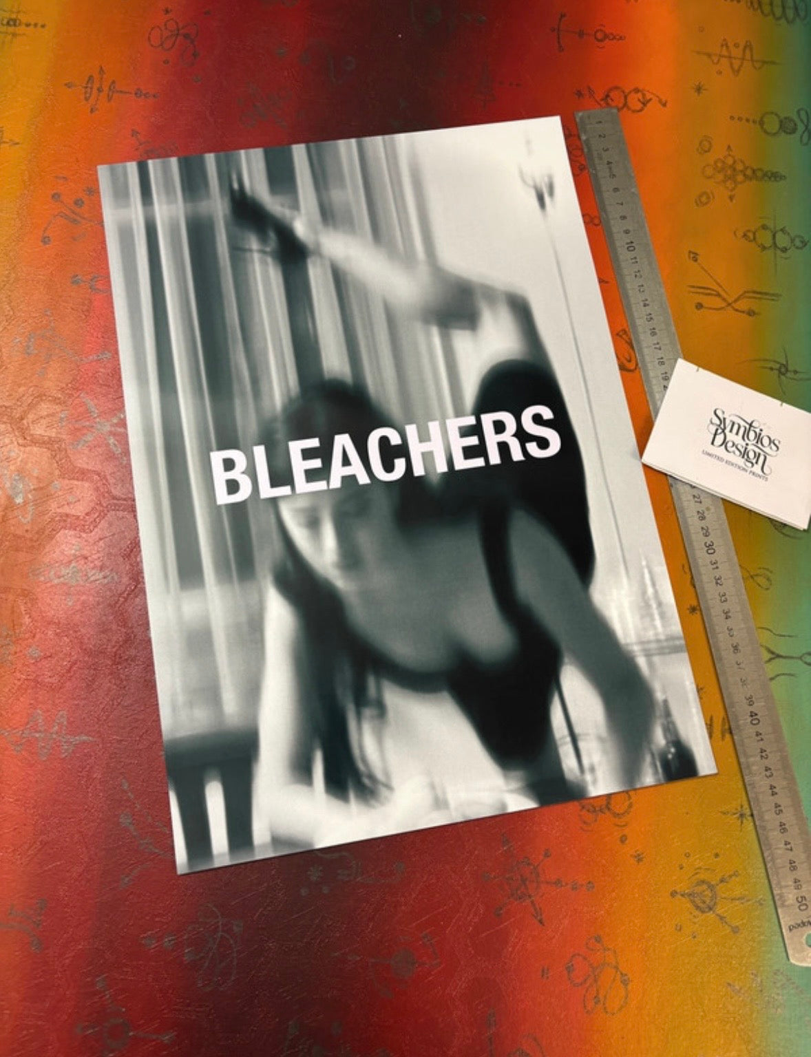 BLEACHERS  - Symbios Design Rare Glossy Poster Print