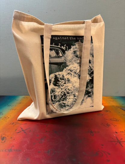 RAGE AGAINST THE MACHINE  - Symbios Design Tote Bag