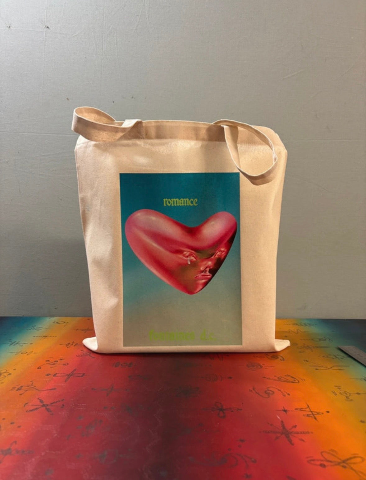 FONTAINES DC  - ROMANCE - Symbios Design Tote Bag