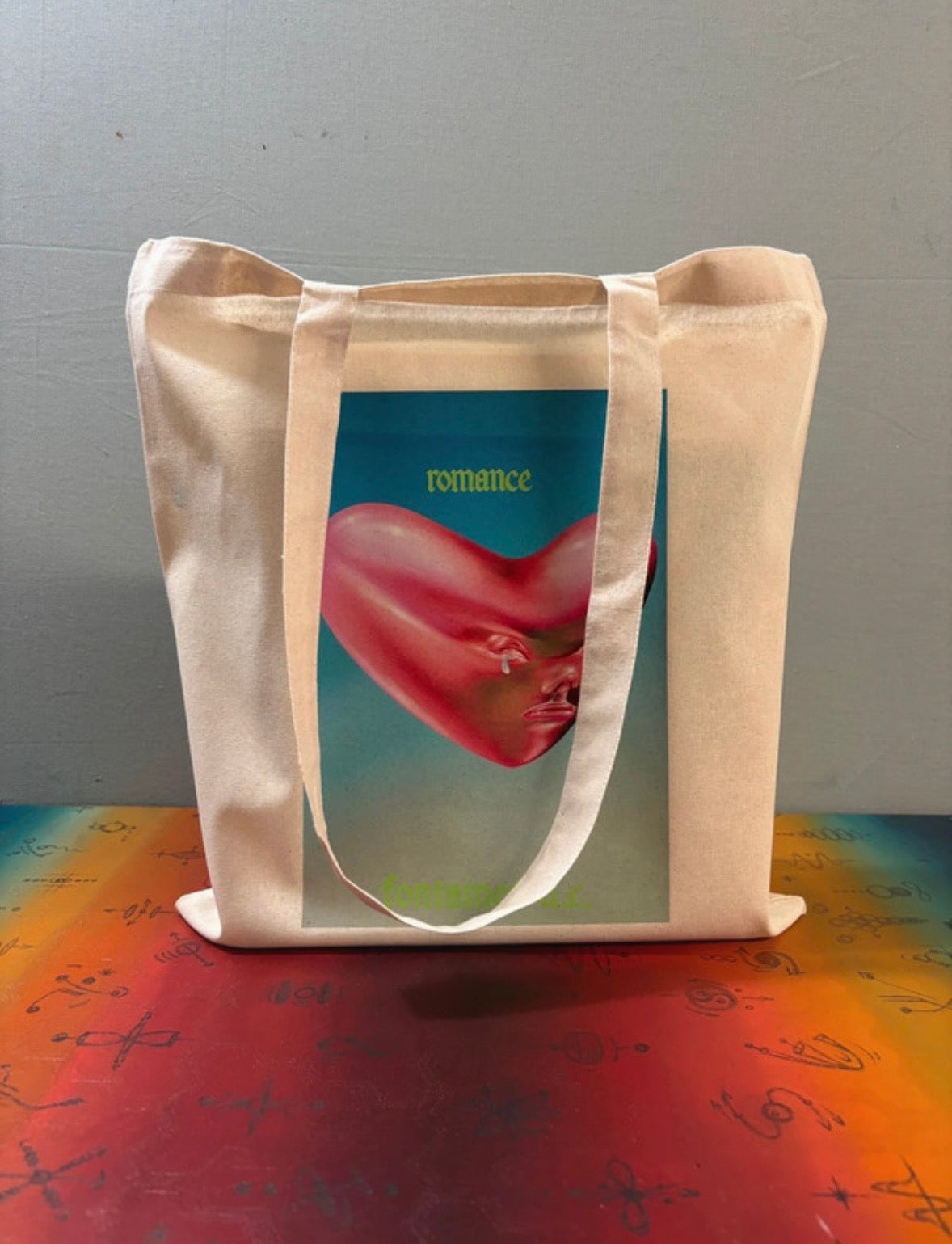 FONTAINES DC  - ROMANCE - Symbios Design Tote Bag