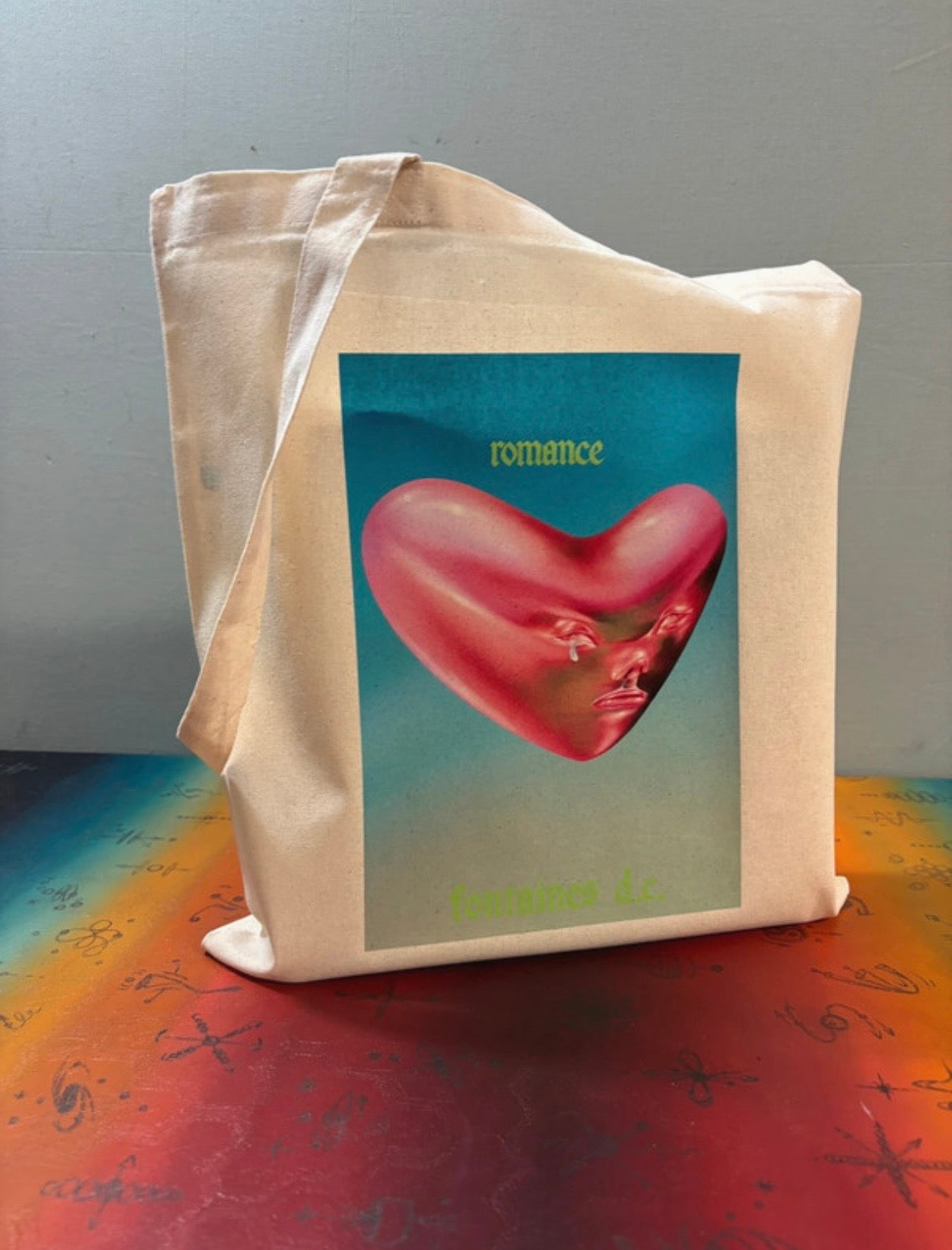 FONTAINES DC  - ROMANCE - Symbios Design Tote Bag