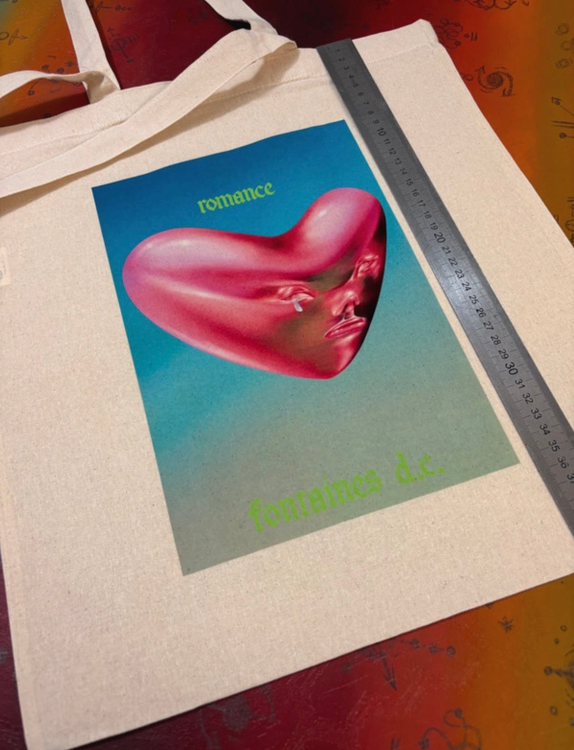 FONTAINES DC  - ROMANCE - Symbios Design Tote Bag