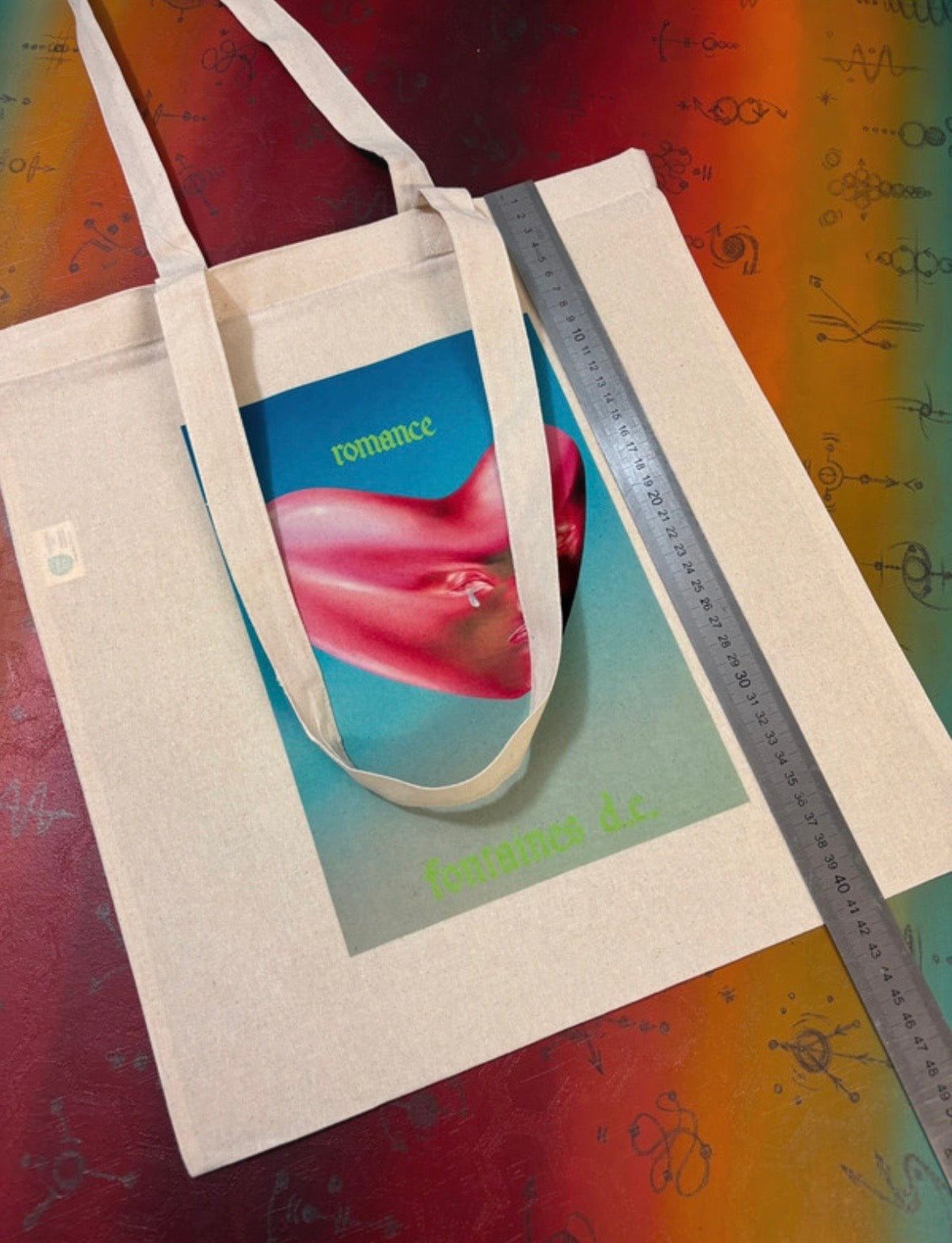 FONTAINES DC  - ROMANCE - Symbios Design Tote Bag