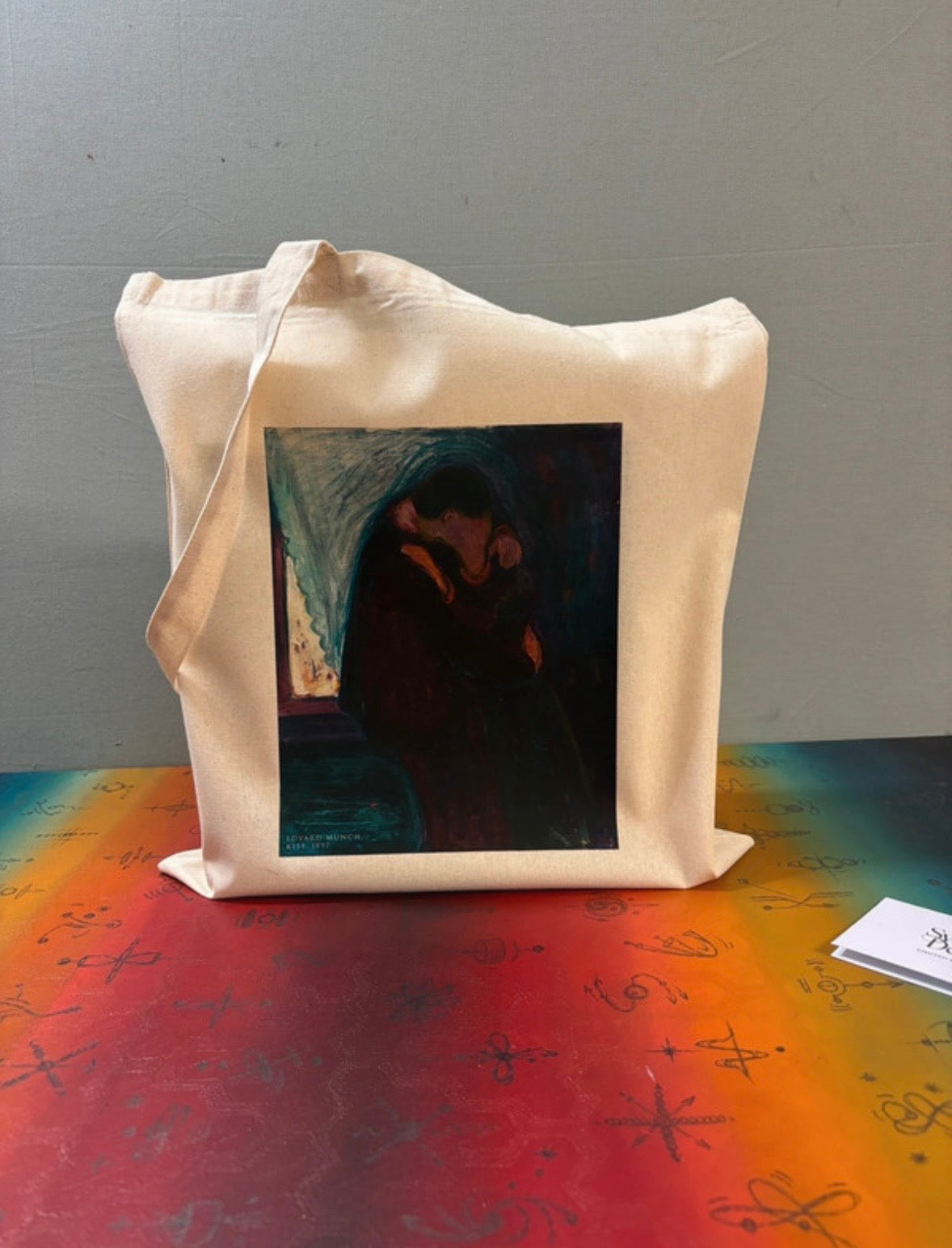 EDVARD MUNCH - KISS - Symbios Design Tote Bag