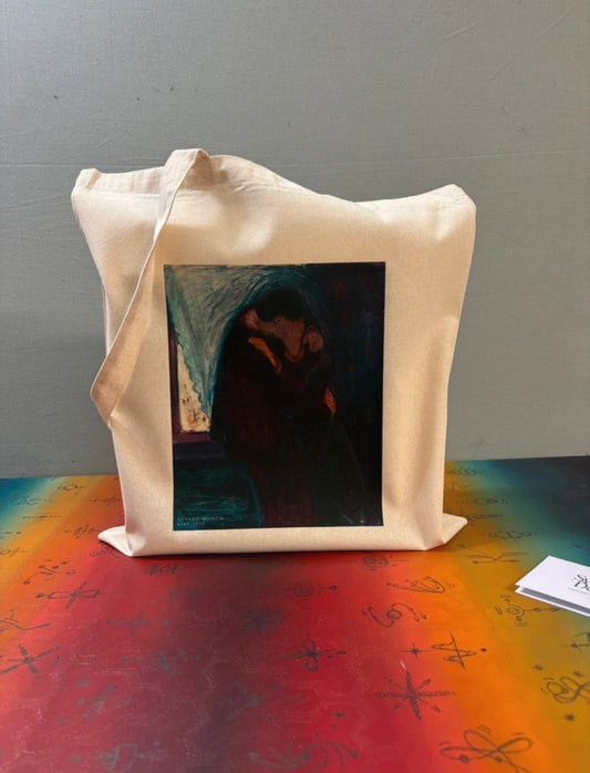 EDVARD MUNCH - KISS - Symbios Design Tote Bag