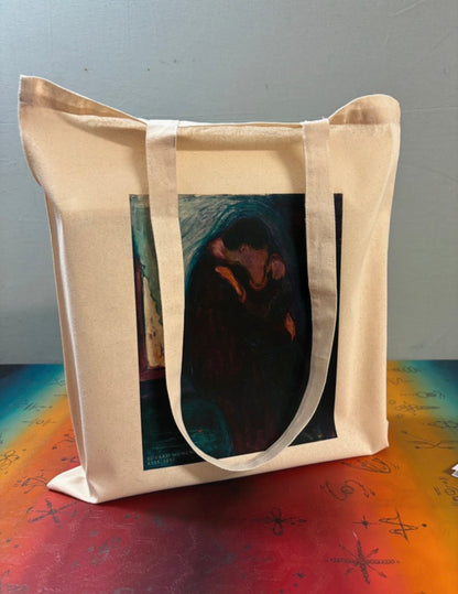 EDVARD MUNCH - KISS - Symbios Design Tote Bag
