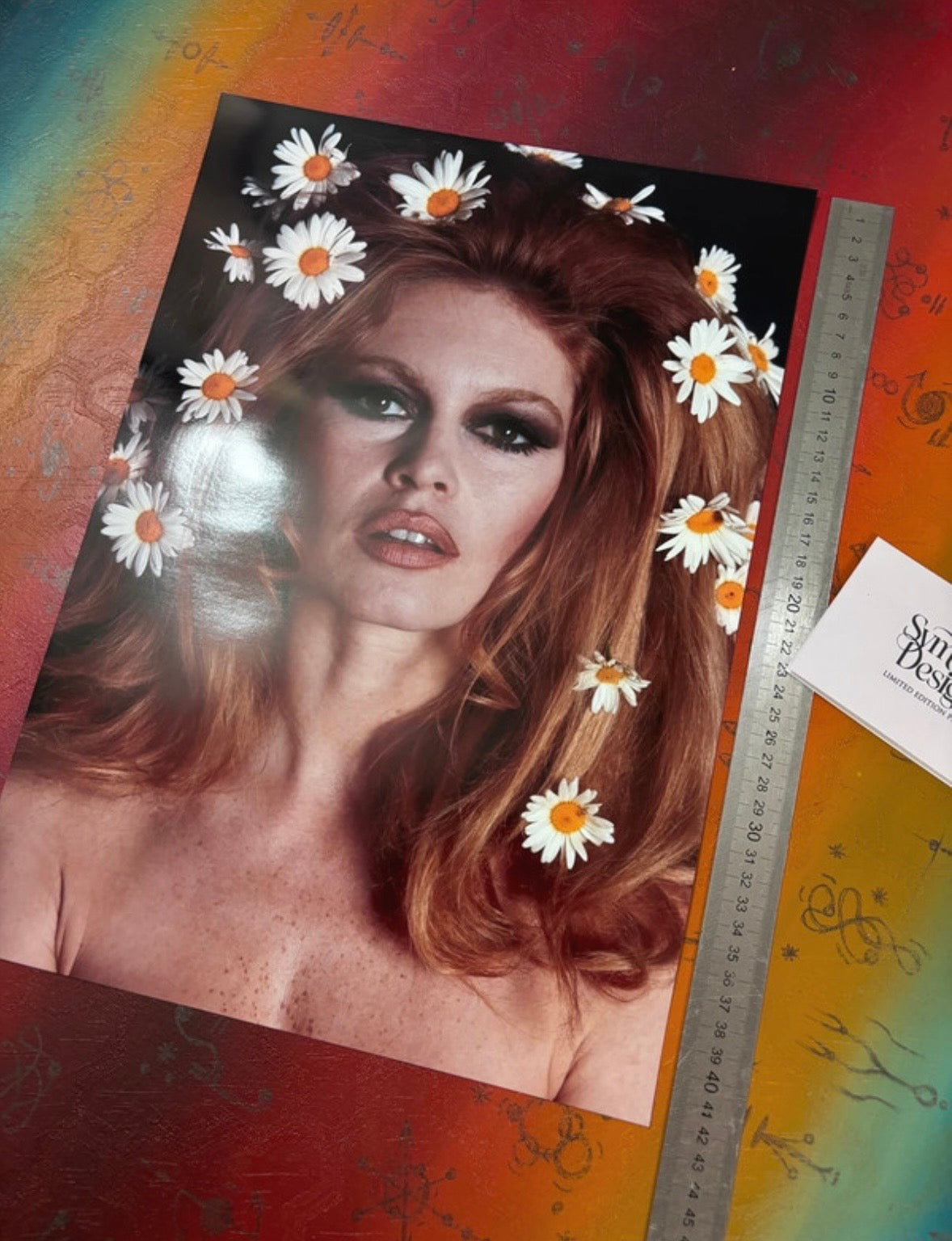 BRIGITTE BARDOT  - Symbios Design Rare Glossy Poster Print