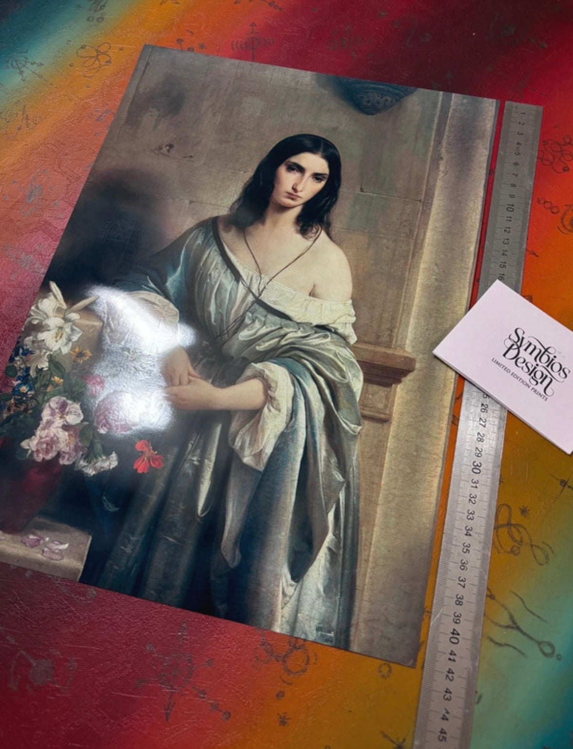 FRANCESCO HAYEZ  - MELANCHOLIE - Symbios Design Rare Glossy Poster Print