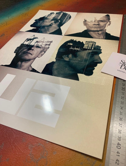 U2 - Symbios Design Rare Glossy Poster Print
