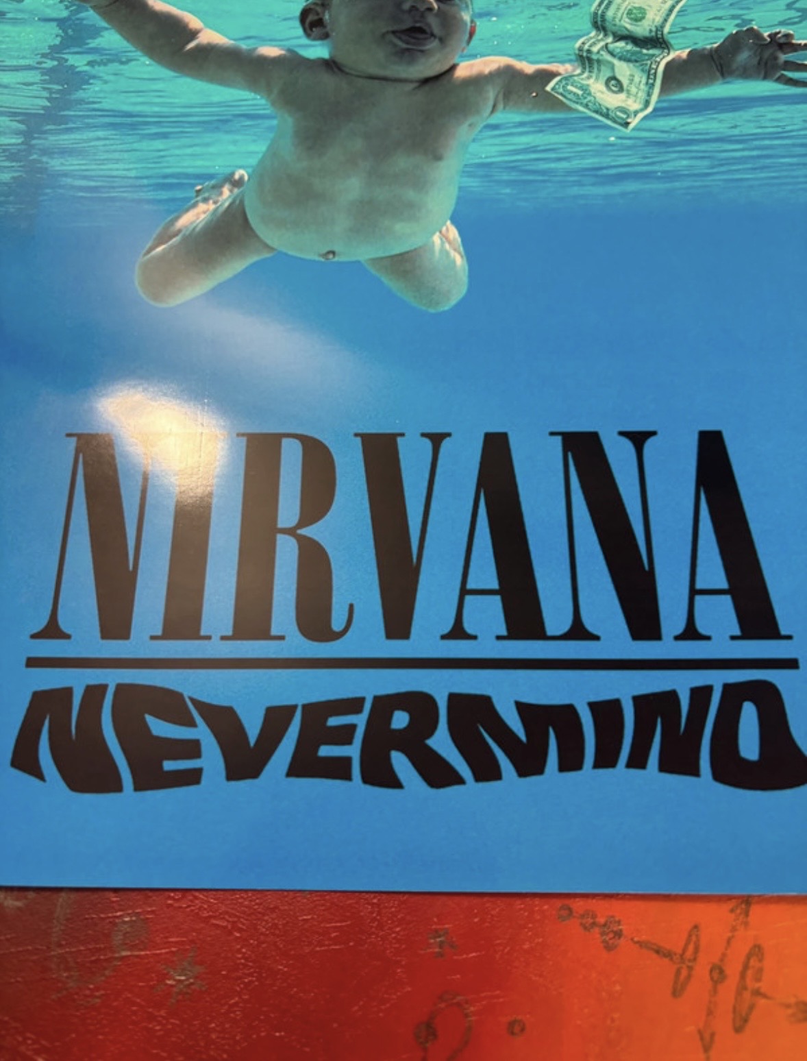 NIRVANA - NEVERMIND - Symbios Design Rare Glossy Poster Print