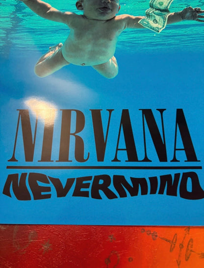 NIRVANA - NEVERMIND - Symbios Design Rare Glossy Poster Print