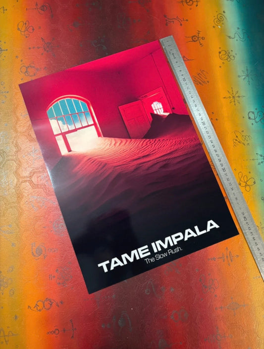 TAME IMPALA - THE SLOW RUSH - Symbios Design Rare Glossy Poster Print