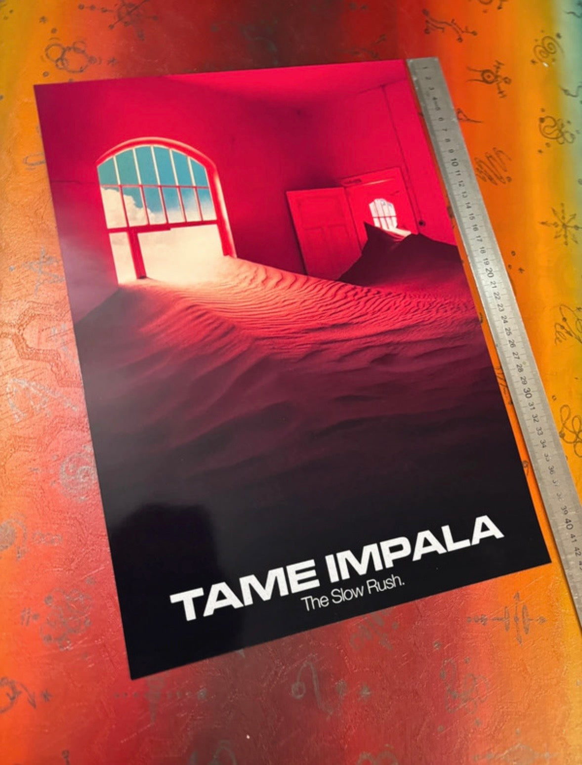 TAME IMPALA - THE SLOW RUSH - Symbios Design Rare Glossy Poster Print
