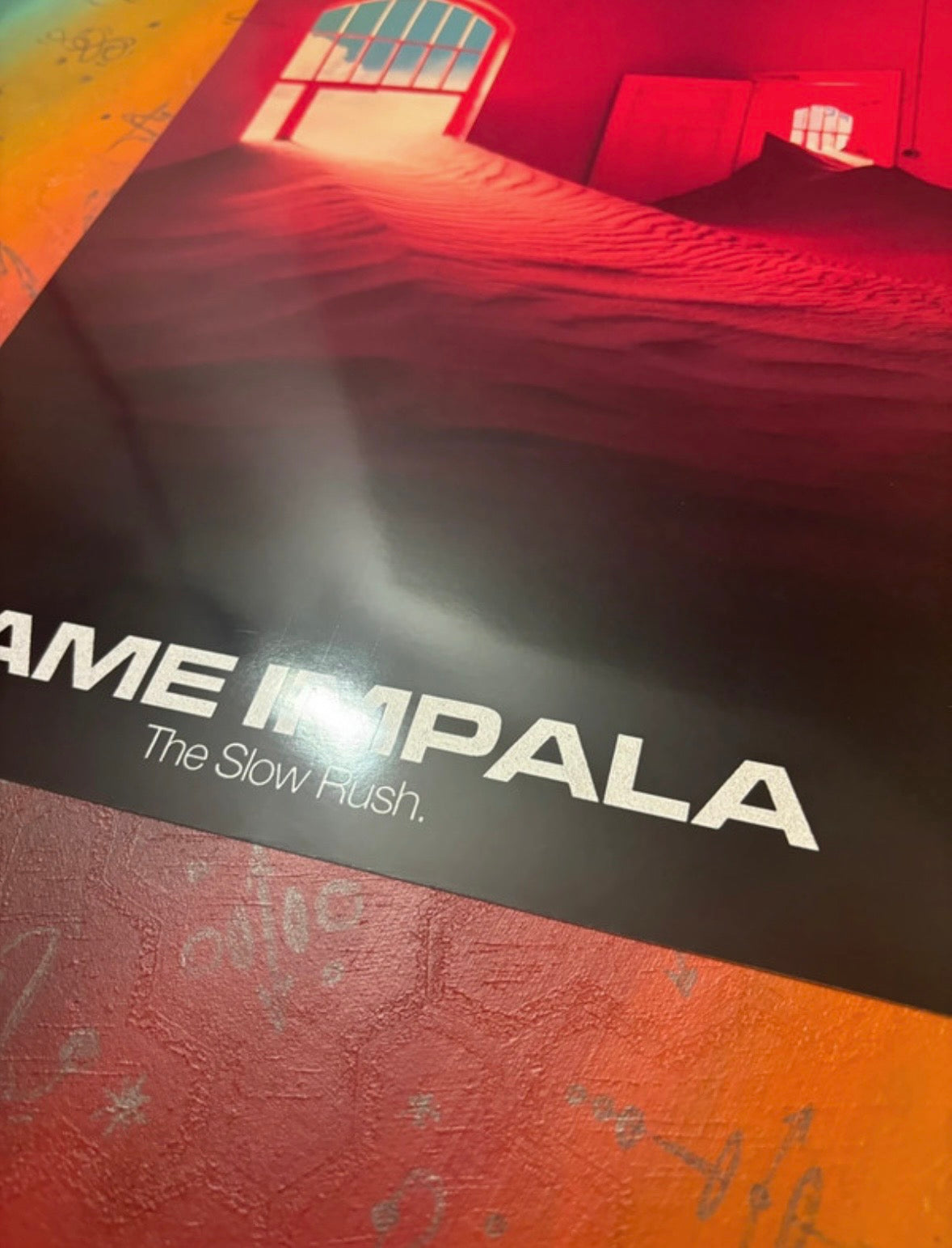 TAME IMPALA - THE SLOW RUSH - Symbios Design Rare Glossy Poster Print