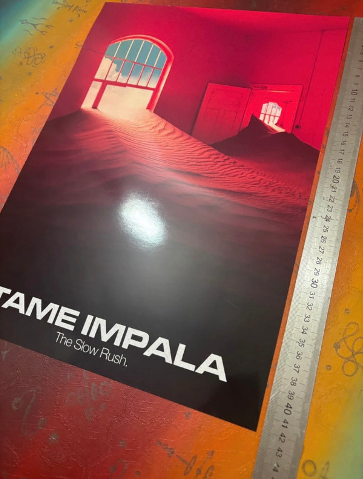TAME IMPALA - THE SLOW RUSH - Symbios Design Rare Glossy Poster Print