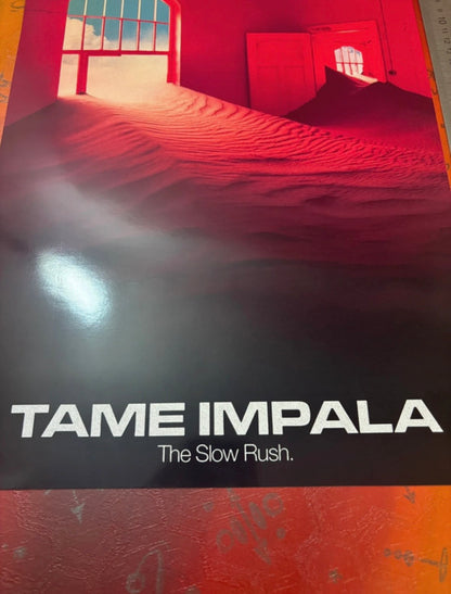 TAME IMPALA - THE SLOW RUSH - Symbios Design Rare Glossy Poster Print