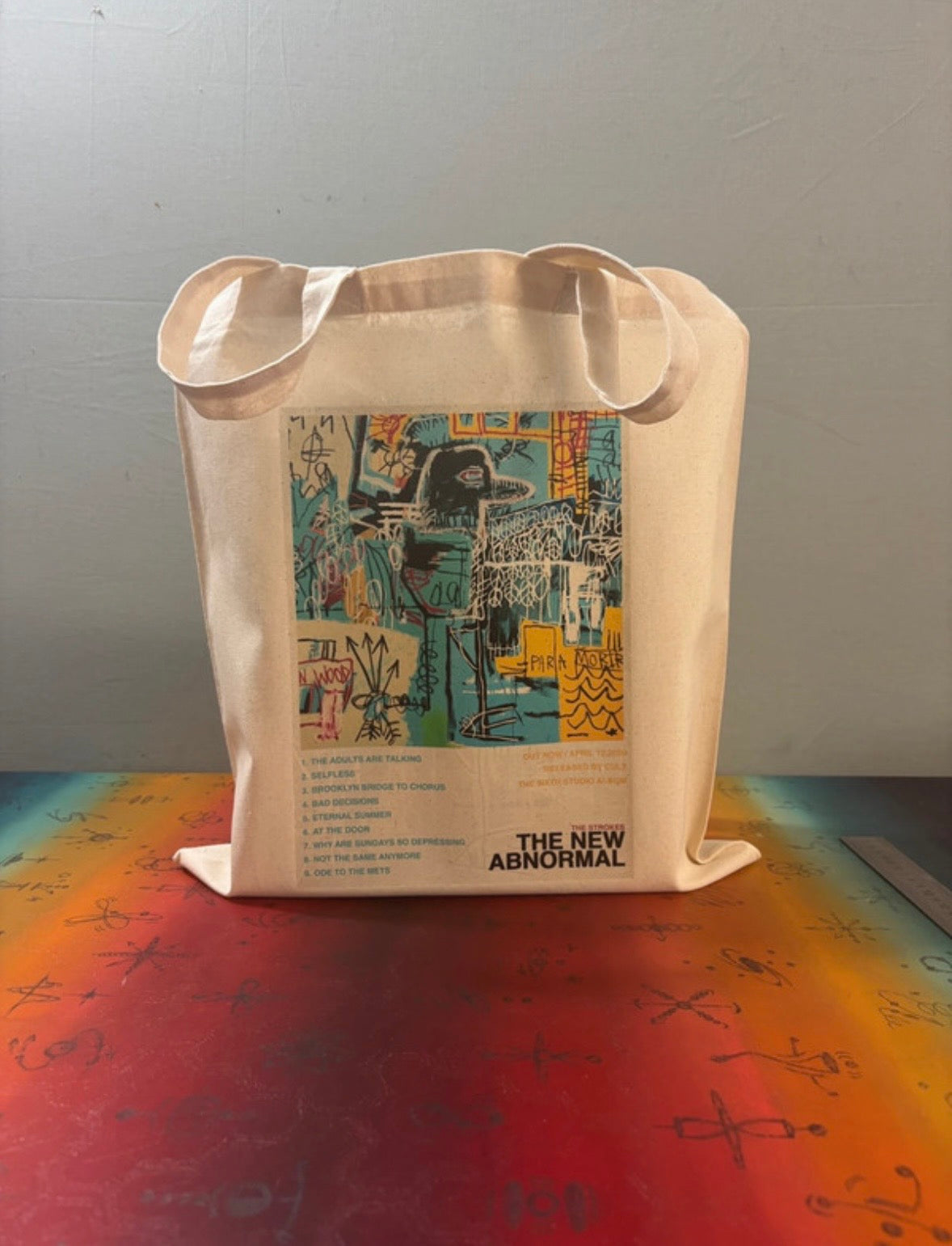 THE STROKES - THE NEW ABNORMAL  - Symbios Design Tote Bag