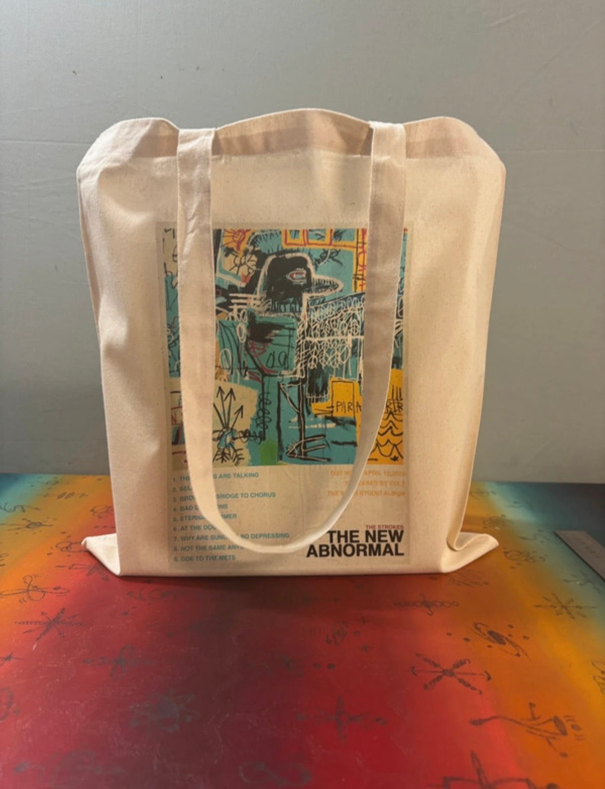 THE STROKES - THE NEW ABNORMAL  - Symbios Design Tote Bag