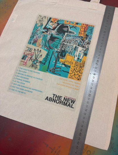THE STROKES - THE NEW ABNORMAL  - Symbios Design Tote Bag