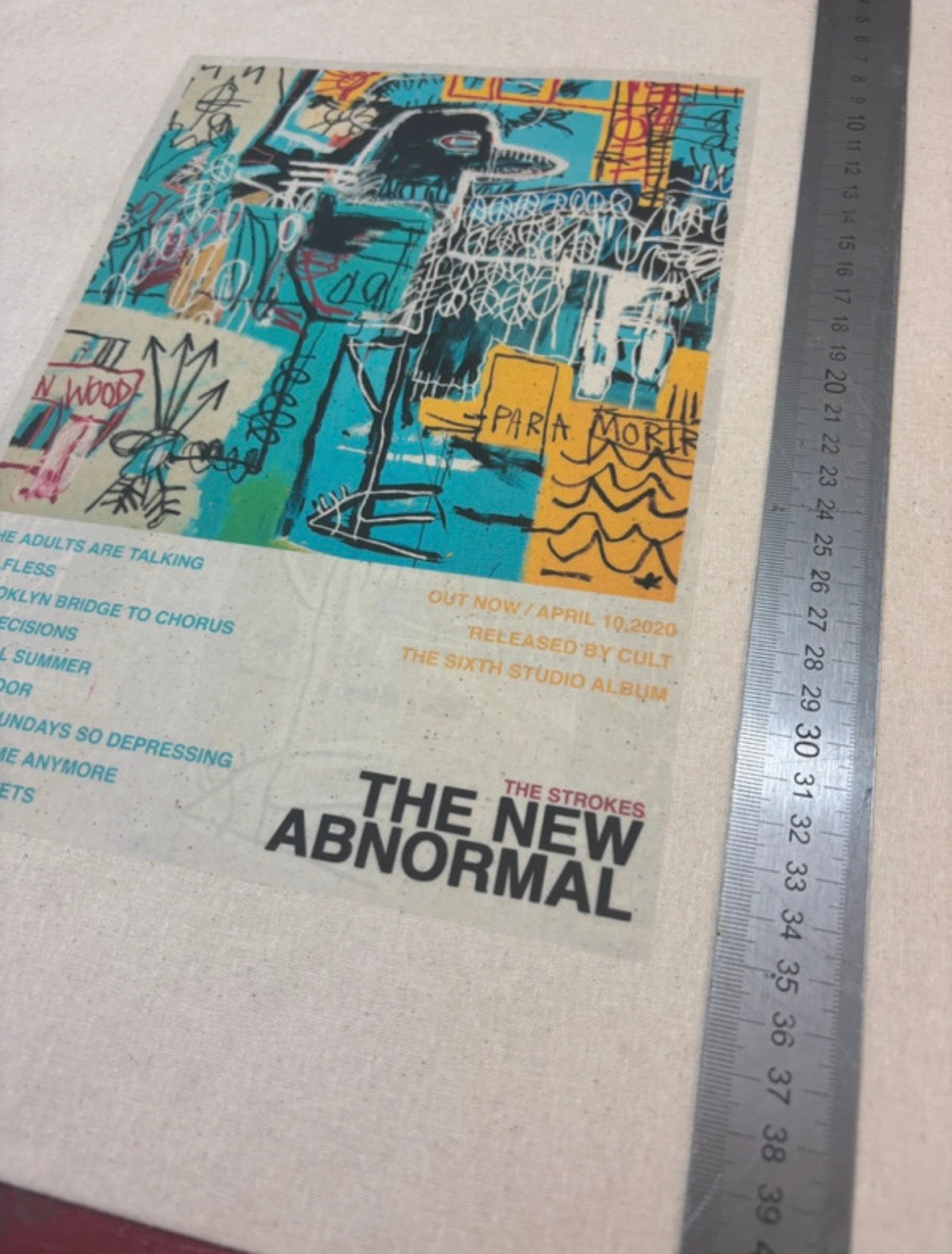 THE STROKES - THE NEW ABNORMAL  - Symbios Design Tote Bag