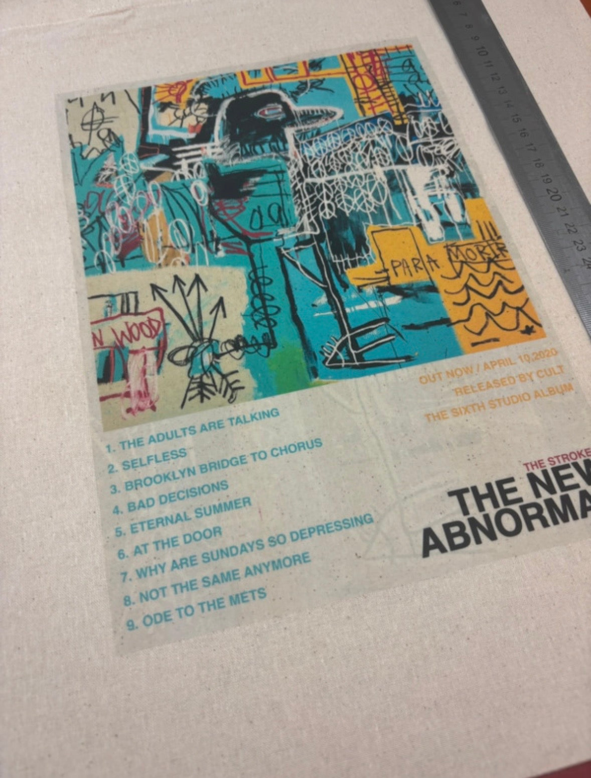 THE STROKES - THE NEW ABNORMAL  - Symbios Design Tote Bag