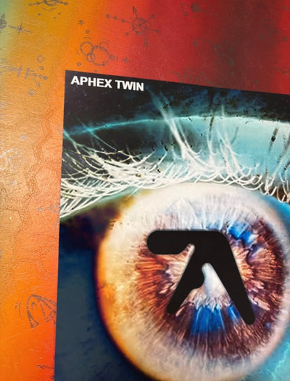 APHEX TWIN - ALL SEEING EYE - Symbios Design Rare Glossy Poster Print