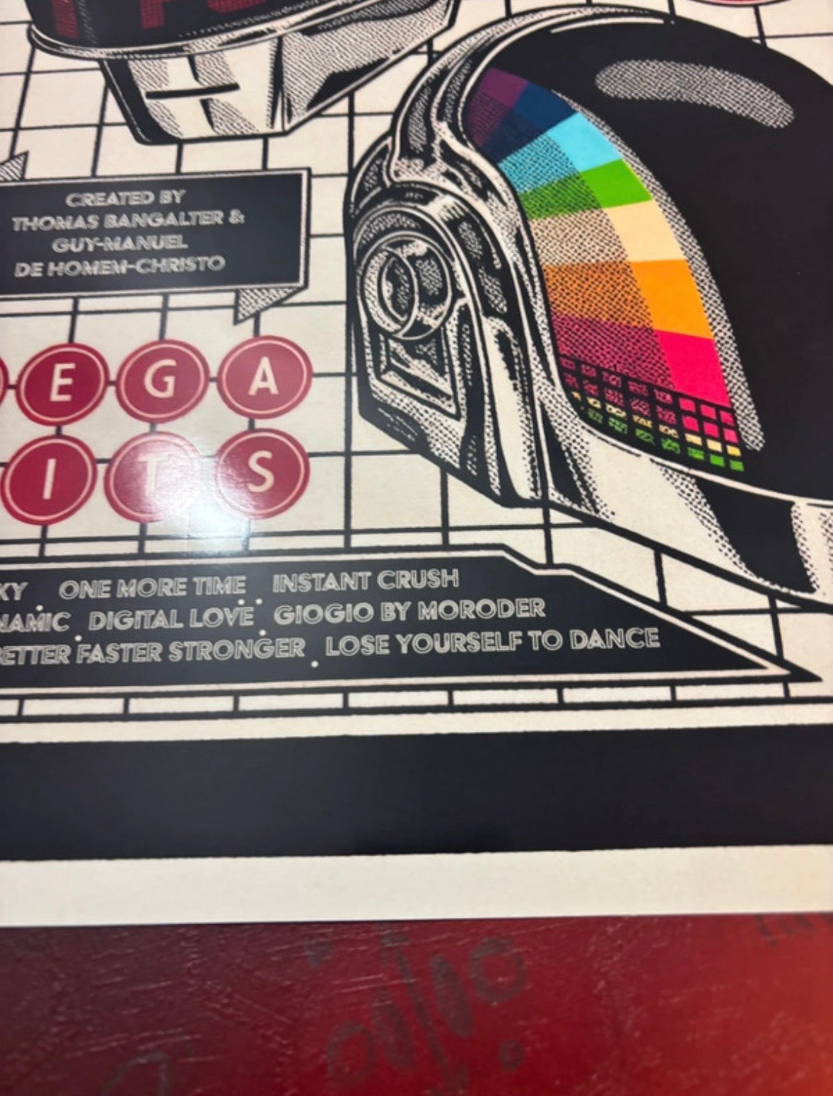 DAFT PUNK - RETRO JAPAN - Symbios Design Rare Glossy Poster Print