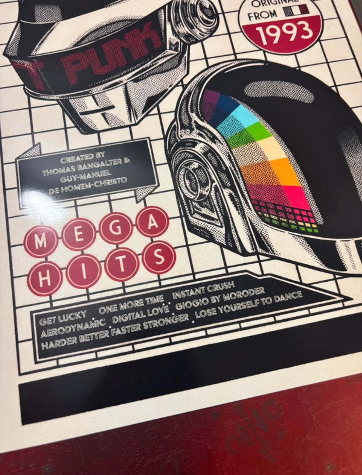 DAFT PUNK - RETRO JAPAN - Symbios Design Rare Glossy Poster Print