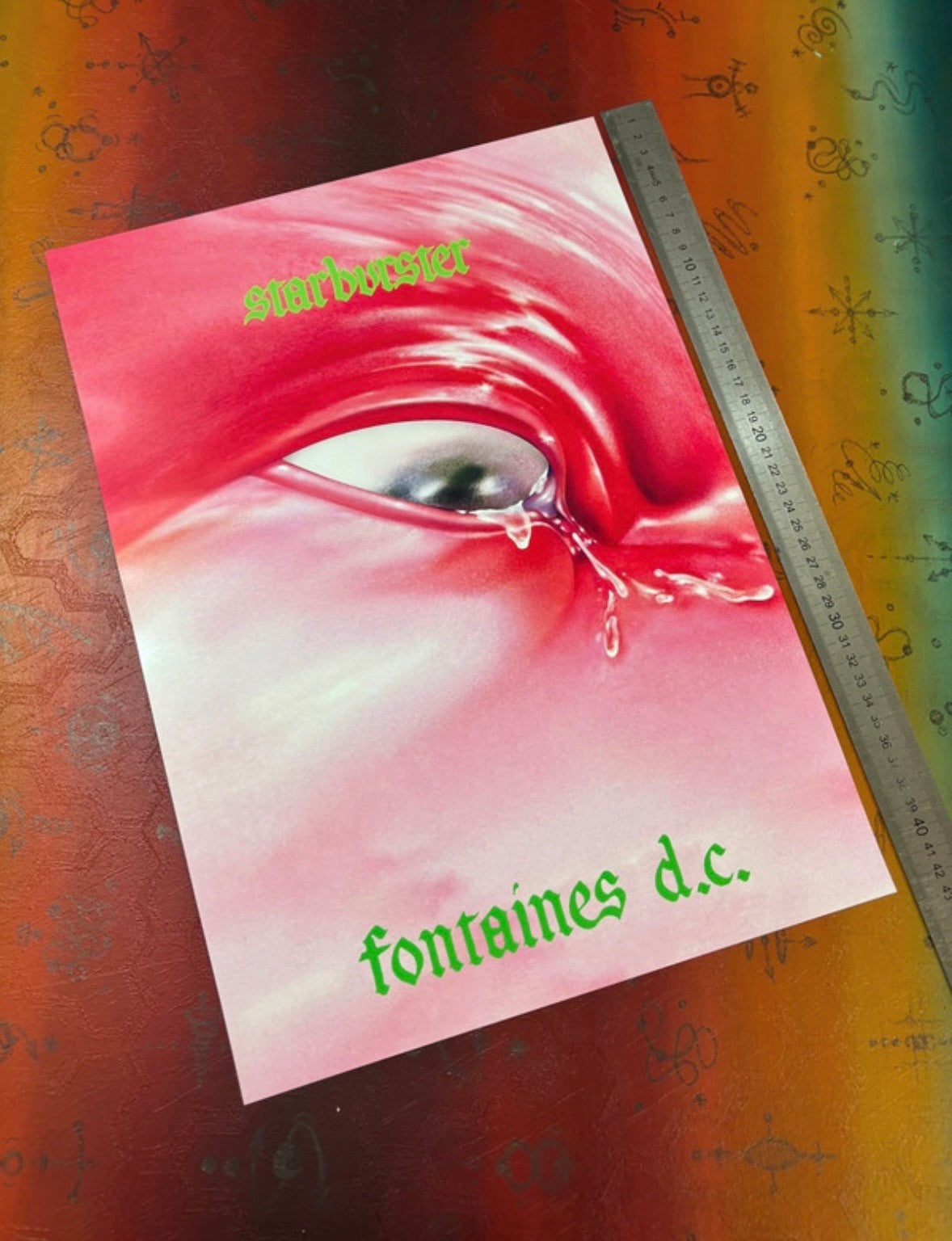 FONTAINES DC - Symbios Design Rare Glossy Poster Print