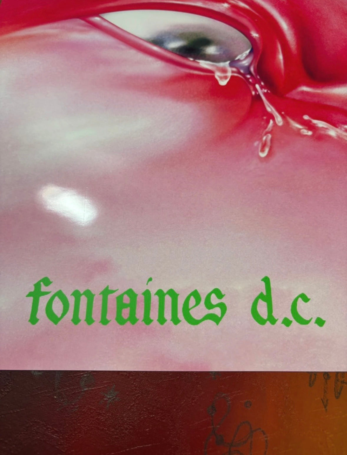 FONTAINES DC - Symbios Design Rare Glossy Poster Print