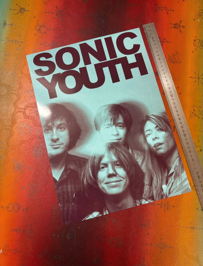 SONIC YOUTH - Symbios Design Rare Glossy Poster Print