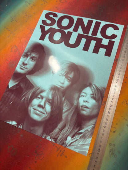 SONIC YOUTH - Symbios Design Rare Glossy Poster Print