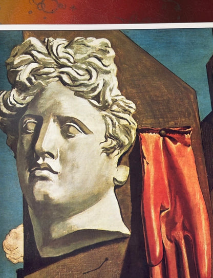 GIORGIO DE CHIRICO - THE SONG OF LOVE - Symbios Design Rare Glossy Poster Print