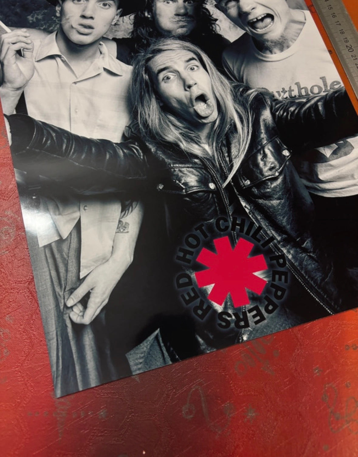 RED HOT CHILI PEPPERS - Symbios Design Rare Glossy Poster Print