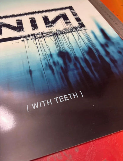 NINE INCH NAILS - WITH TEETH - Symbios Design Rare Glossy Poster Print